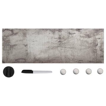 vidaXL Magneetbord wandmontage 60x20 cm glas, Verzenden, Nieuw in verpakking