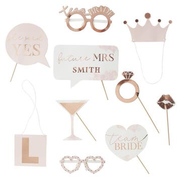 Vrijgezellenfeest Photobooth Props 10st, Verzenden, Nieuw