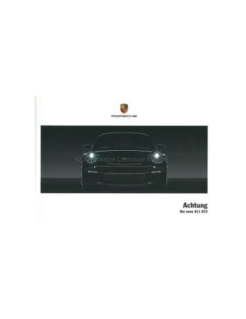 2008 PORSCHE 911 GT2 HARDCOVER BROCHURE DUITS, Boeken, Nieuw