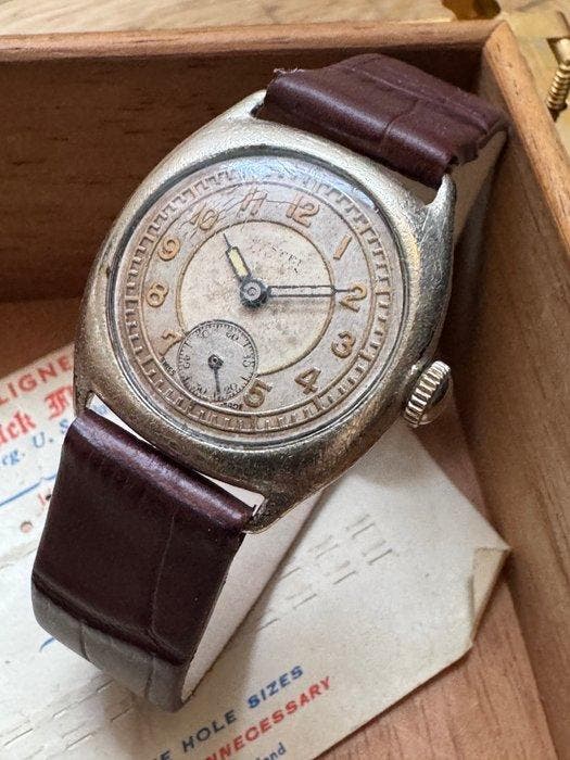 Rolex - Oyster Lipton vintage Art Deco antique 1930s - 3136, Handtassen en Accessoires, Horloges | Heren
