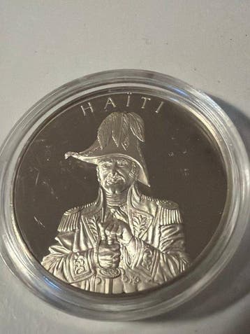 Verenigde Staten. Silver medal 1979, United Nations Haiti, Postzegels en Munten