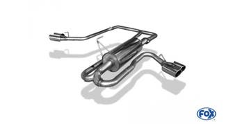 FOX Nissan Navara D40 - 2.5l dCi einddemper sidepipe, uitgan, Auto-onderdelen, Verzenden, Nieuw