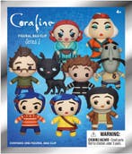 Coraline 3D PVC Bag Clip, Ophalen of Verzenden