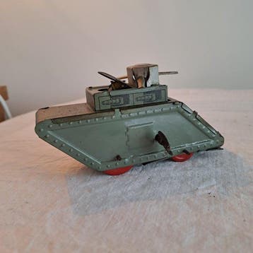 Onbekend - tank - Opwindbaar blikken speelgoed - 1920-1929 -