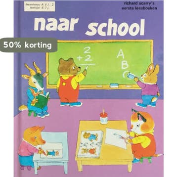 Naar school 9789024326204 Scarry, Livres, Verzenden, Scarry