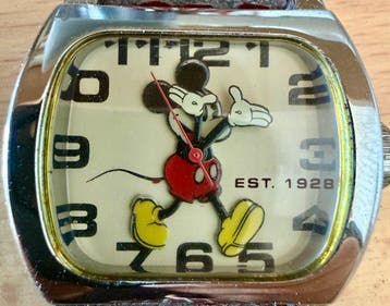 Original Mickey - 1 Disney Mickey Mouse Wristwatch MU1101 –, Nieuw