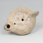 Oud-Romeins Terracotta olielamp (Zonder minimumprijs)