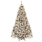2dekans | Coast 225 cm kunstmatige kerstboom met sneeuw en, Ophalen of Verzenden, Nieuw