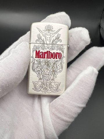 Zippo - Marlboro - Zonder minimumprijs - Aansteker - Staal, Nieuw