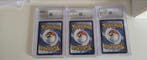 Pokémon - 3 Graded card - Venusaur, Blastoise, Charizard, Nieuw
