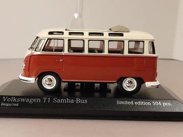 Minichamps 1:43 - Camionnette miniature - Volkswagen T1, Nieuw