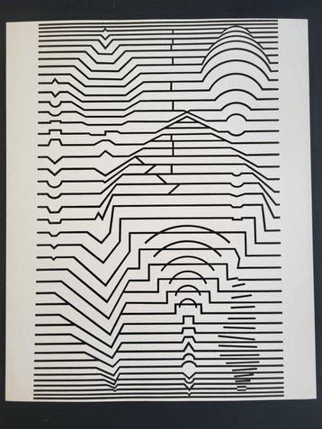 Victor Vasarely (1906-1997) - Ebi-Noor - tirage de