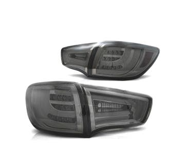 Feux Arrière Pour Kia Sportage 09-14 Light Bar Fond Noir Fum, Verzenden