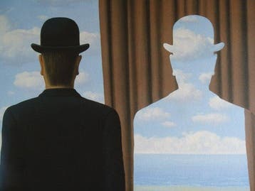 René Magritte (1898-1967) - Men with Hat, Antiek en Kunst