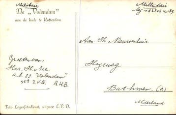 Schepen/ boten - Ansichtkaart (124) - 1900-1999