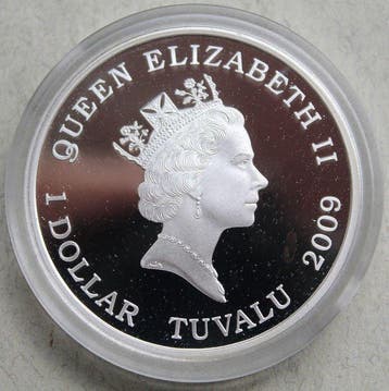 Tuvalu. 1 Dollar 2009 Die Schlacht von Cannae 216 v. Chr, 1, Postzegels en Munten