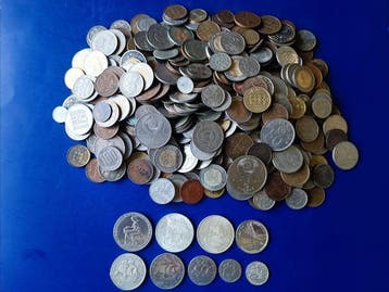 Portugal, Wereld, Europa. 9 Silver Coins (84g of Silver) +