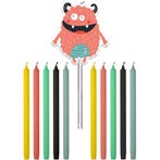 Monster Kaarsen Bash 10cm 11st, Verzenden, Nieuw