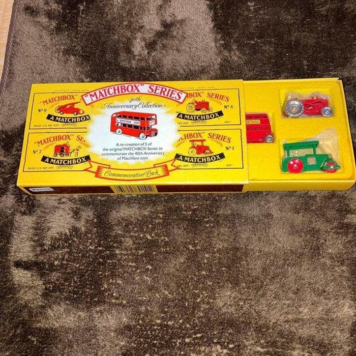 Matchbox - Modelauto (5) - Aveling Barford Road Roller;, Hobby en Vrije tijd, Modelauto's | 1:5 tot 1:12