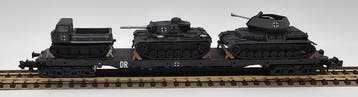 Minitrix N - Modeltrein goederenwagon (1) - Met de hand