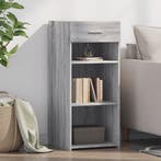 vidaXL Dressoir 40x42,5x93 cm bewerkt hout grijs sonoma, Verzenden, Nieuw