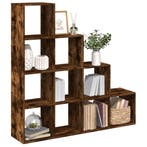 vidaXL Kamerscherm / boekenkast 131,5x29x131,5 cm hout, Verzenden, Nieuw
