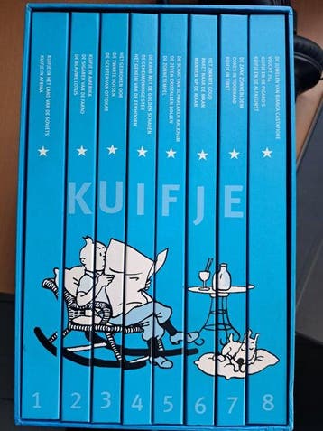 Kuifje - 8 albums in box - De avonturen van Kuifje - 8 Album, Nieuw