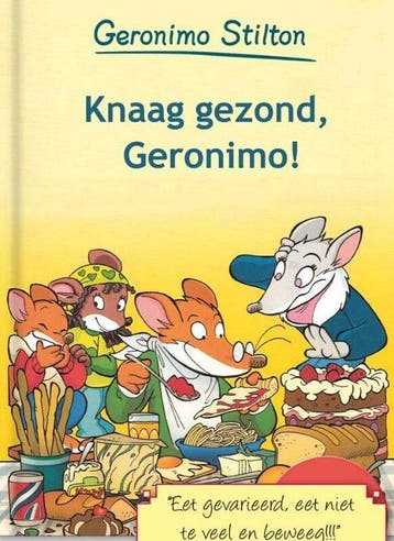 Knaag gezond, Geronimo! - Stilton, Boeken, Verzenden, Nieuw