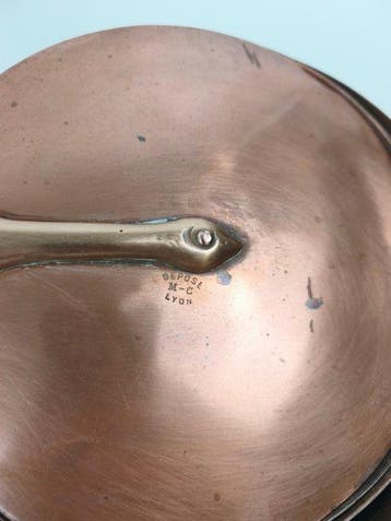 Minard Cornu - Antoine Minard - Kookpottenset (6) - Verguld