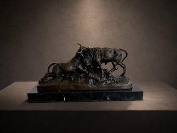 Naar J.B. Auguste Clésinger - Sculpture, Monumentale Bronzen