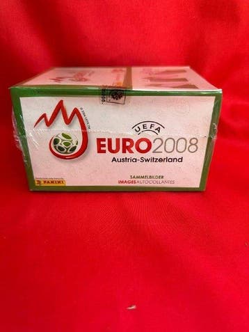 euro 2008 100 bustine packets Panini - 1 Sealed box -, Verzamelen, Nieuw