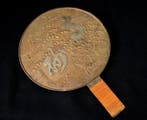 Spiegel (2) - Brons - Antieke spiegels, set van 2