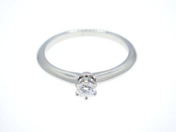 Tiffany & Co. - Bague - Solitaire Setting Diamond 0.18ct, Bijoux, Sacs & Beauté, Bagues