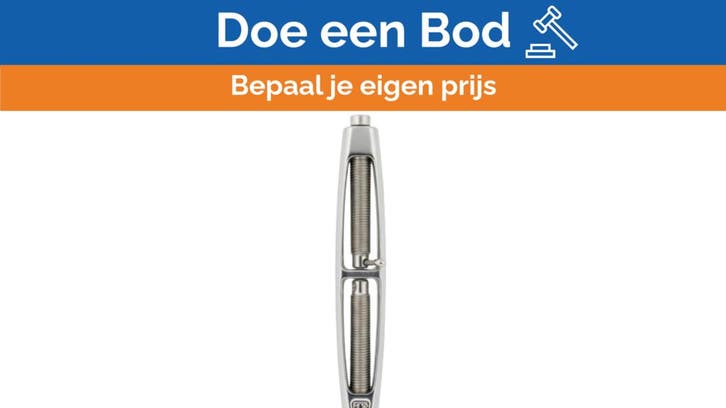 Bieden: Talamex Stainless Steel Gaffel-Gaffel M8 4mm Tensio, Sports nautiques & Bateaux, Voiles & Accessoires de voile, Enlèvement ou Envoi