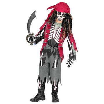 Halloween Kostuum Jongen Piraat 5 delig, Verzenden