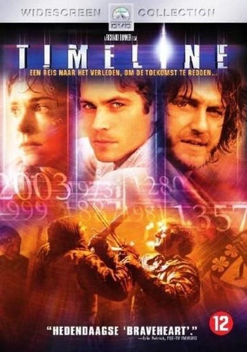 Timeline, Verzenden, Nieuw in verpakking, Science Fiction