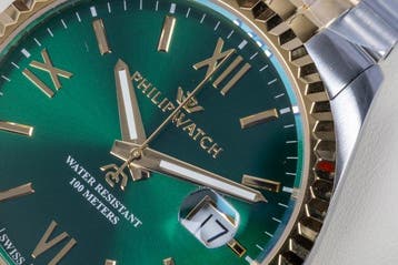 Philip Watch - Caribe Urban - Emerald Green - Swiss Made -