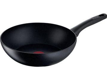Veiling - Tefal Black Stone Wokpan 28 cm, Gebruikt