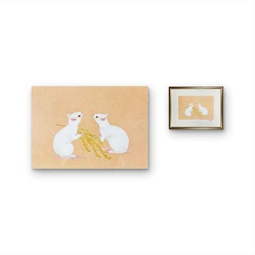 Ne () – Zodiac Rat Print - Uemura Atsushi (1933-2024)