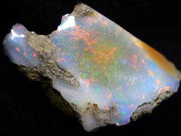 Ct. 15,20 Hoogwaardige Witte Ethiopische Opaal-Exemplaar -