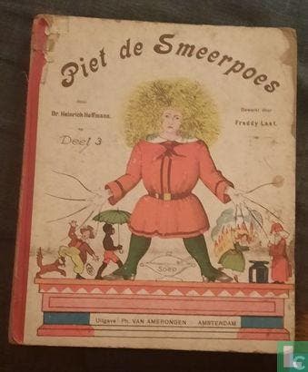 Hoffmann, Heinrich [1809-1894] - Piet de Smeerpoes - 1927, Livres, Livres pour enfants | Jeunesse | Moins de 10 ans, Envoi