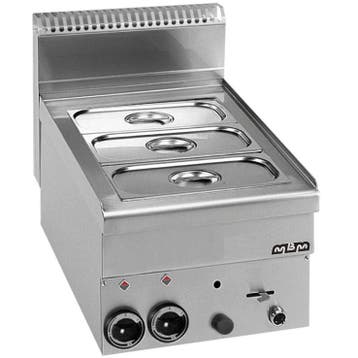 Bain-Marie | MINIMA 600 | Gas | 2.15kW | Aftapkraan | Piëzo, Verzenden, Nieuw in verpakking