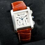 Cartier - Tank Française-XXL Chronoreflex-Date - W5101455 -, Nieuw