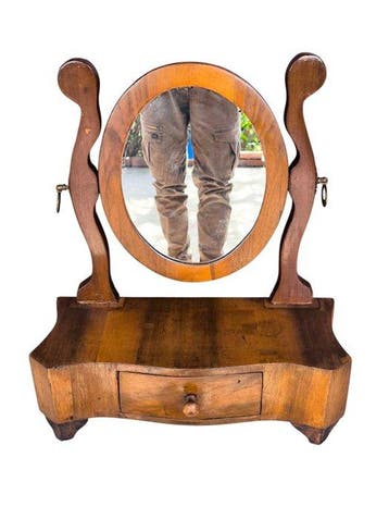 Wandspiegel - Hout, Glas, Antiek en Kunst