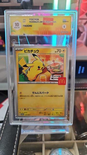 Pokémon - 1 Graded card - Pikachu 020 - Graad 10, Nieuw