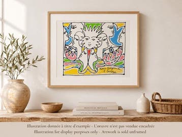 Jean Cocteau (1889-1963) - Europe : le temps de la cohésion, Antiquités & Art