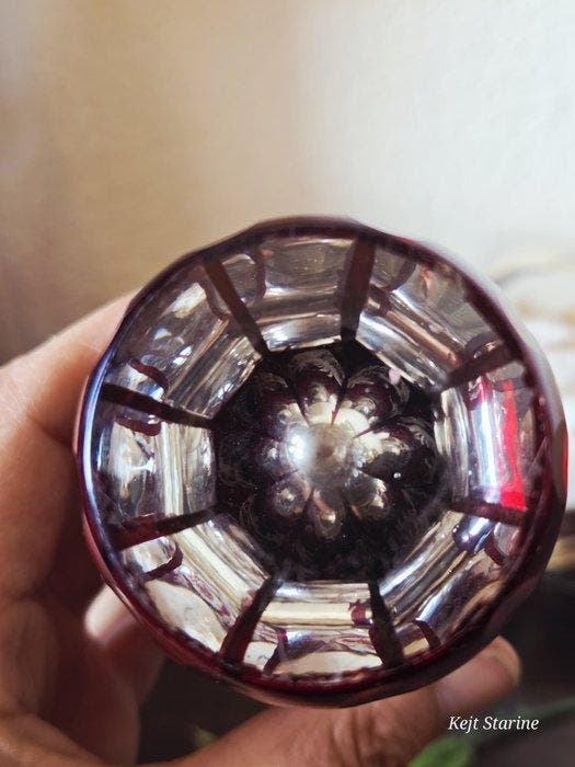 Bogemia - Vase - Cristal, Antiquités & Art, Curiosités & Brocante