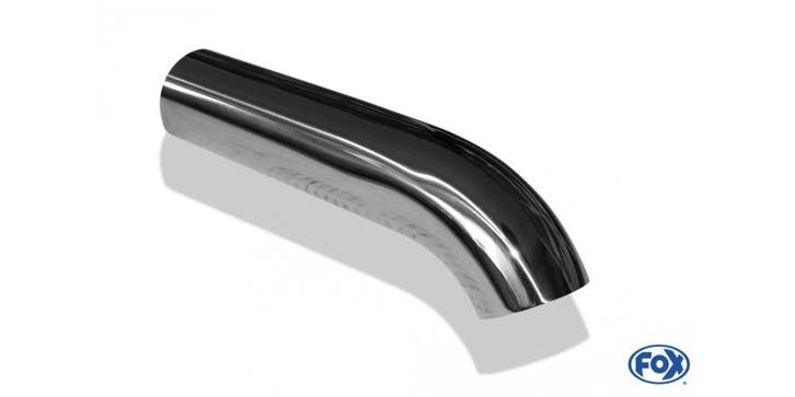 FOX Laspijp type 28 Ø 55 mm / lengte: 250 mm / niet opgerold, Autos : Pièces & Accessoires, Systèmes d'échappement, Envoi