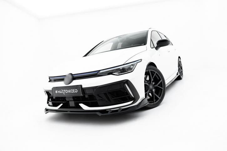 Front Splitter V.1 voor VW Golf 8.5 R Hatchback / Variant, Auto diversen, Tuning en Styling, Ophalen of Verzenden