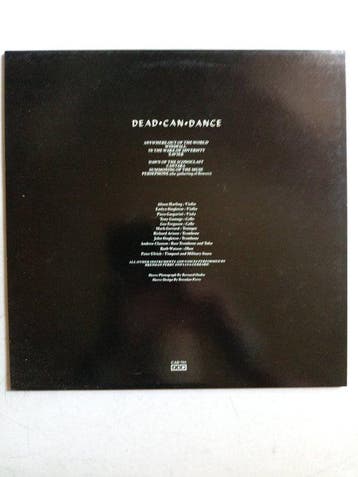 Dead Can Dance - Within the Realm of a Dying Sun - 1st Press, Nieuw in verpakking